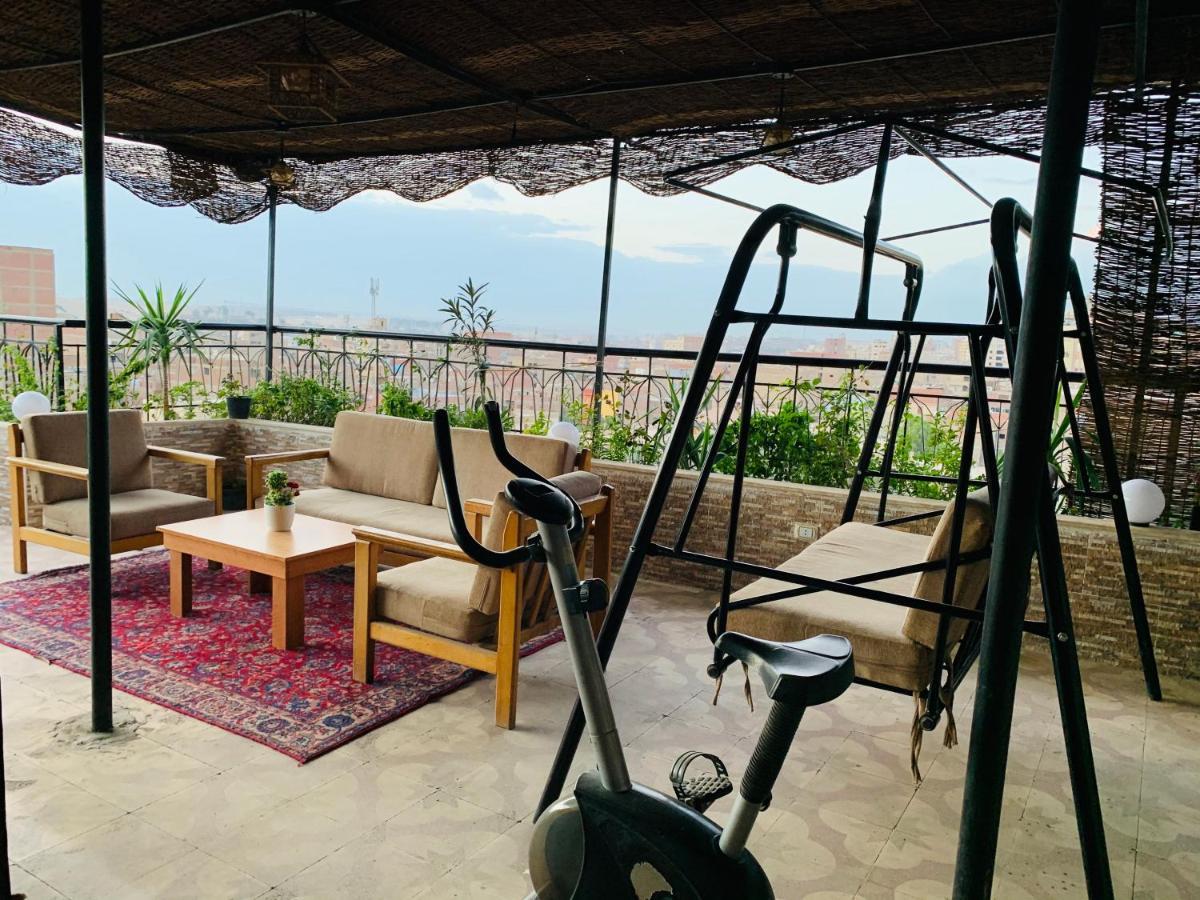 Draz Pyramids View Bed & Breakfast Kafret el-Gabal Eksteriør bilde