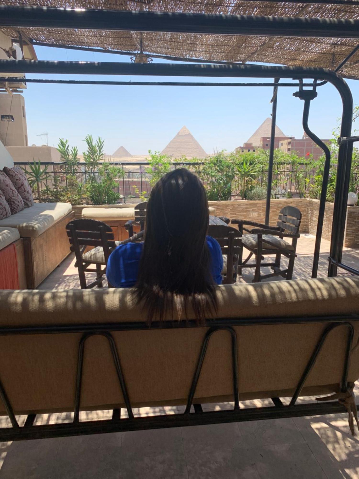 Draz Pyramids View Bed & Breakfast Kafret el-Gabal Eksteriør bilde