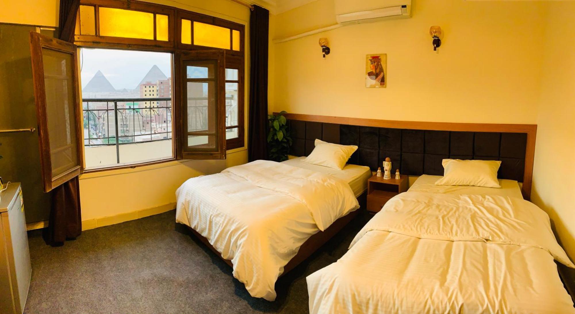 Draz Pyramids View Bed & Breakfast Kafret el-Gabal Rom bilde